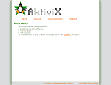 Tablet Screenshot of aktivix.org
