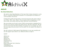 Tablet Screenshot of lists.aktivix.org